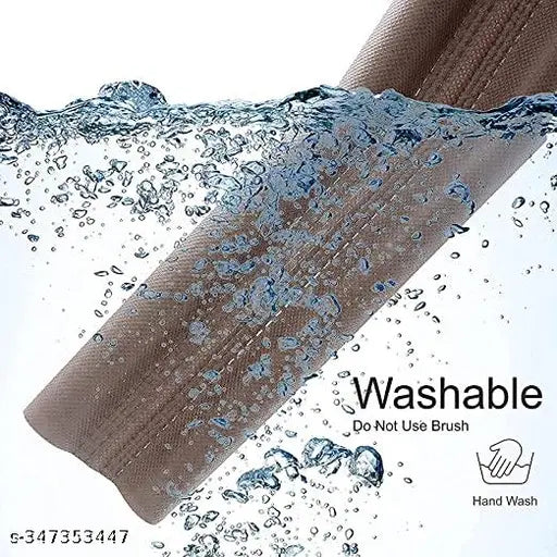 Magical Door Seal Guard (Pack of 4) – 39" Soundproof & Waterproof Strip – Brown