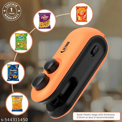 Portable Mini USB Bag Sealer & Cutter – 2-in-1 Heat Seal Machine